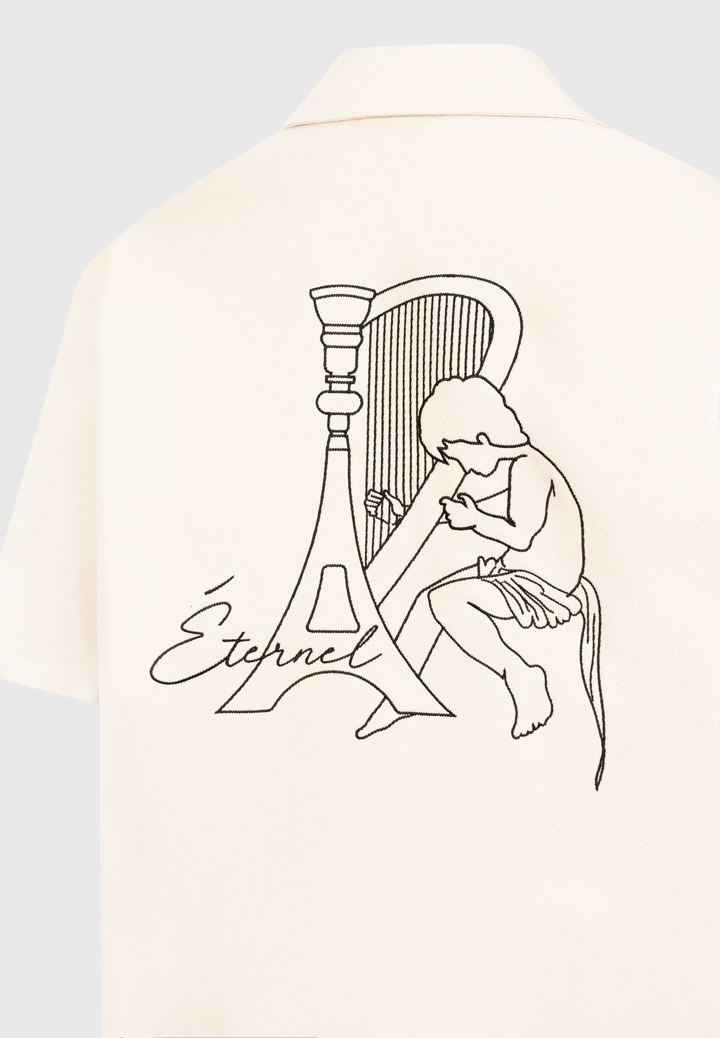 Eiffel Twill Shirt - Cream