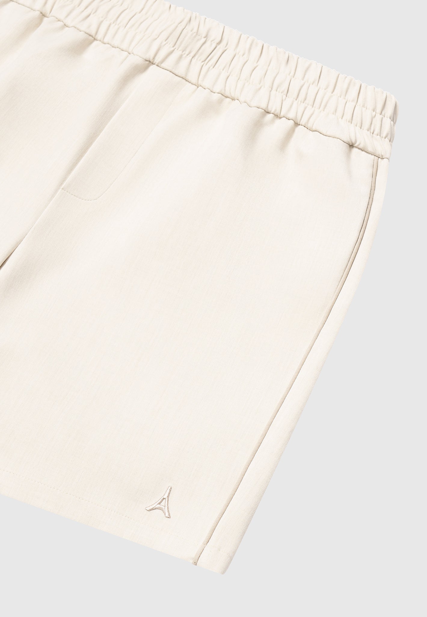 Signature Baseball Shorts - Beige