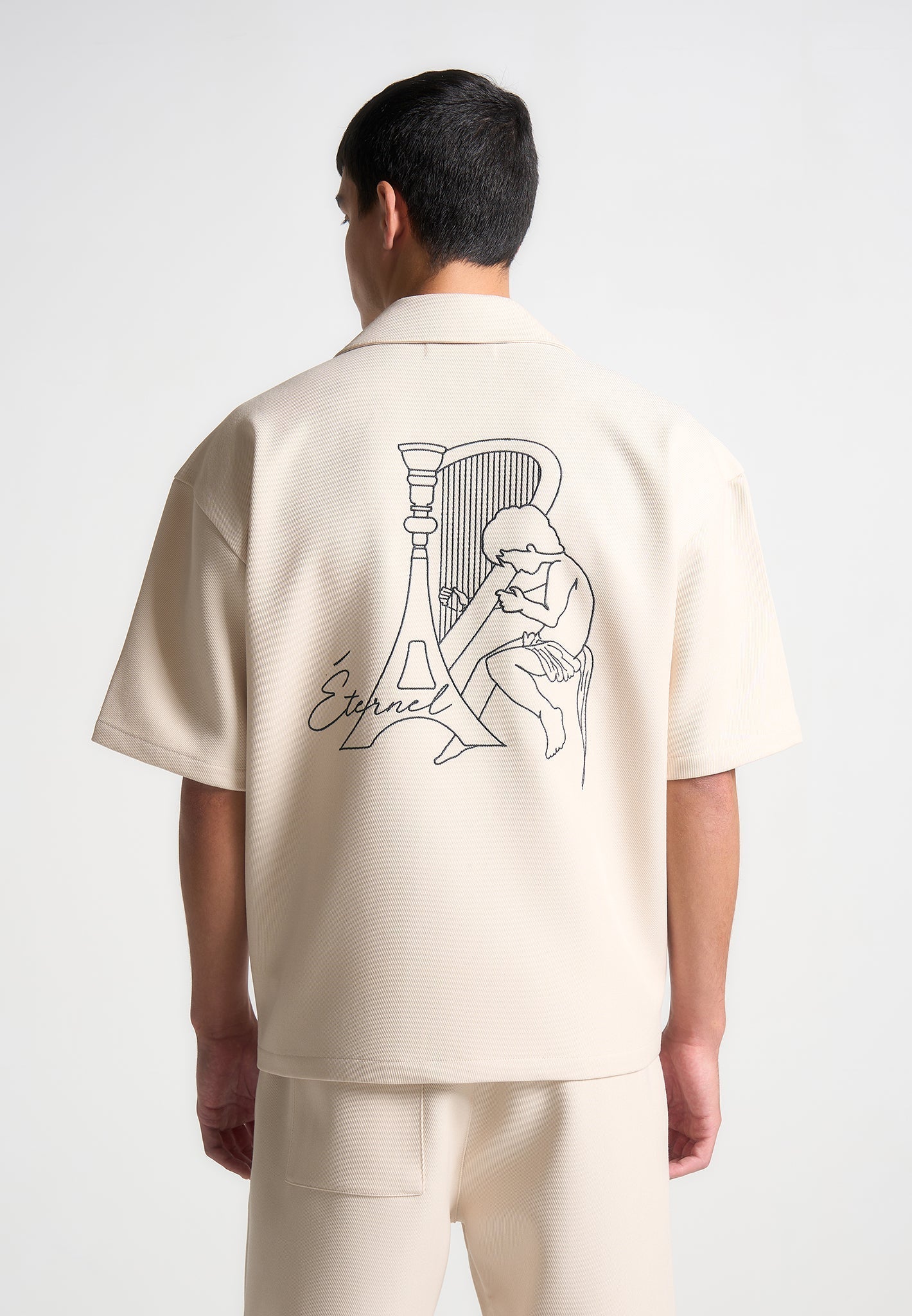 Eiffel Twill Shirt - Cream